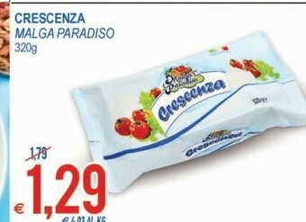 MD Discount Malga Paradiso Crescenza 320 G(ml) offerta
