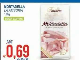 MD Discount La Fattoria Mortadella 100 G(ml) offerta