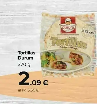 Carrefour Durum Tortillas offerta