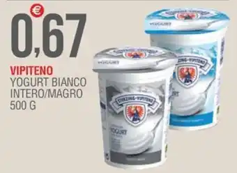 VIPITENO YOGURT BIANCO INTERO/MAGRO 500 G