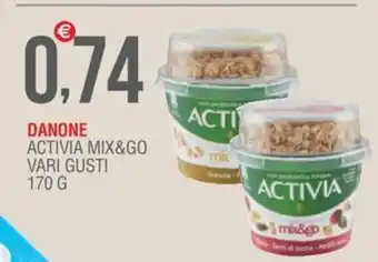 DANONE ACTIVIA MIX&GO VARI GUSTI 170 G