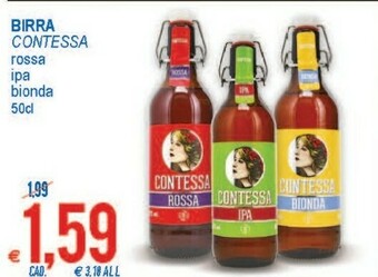 MD Discount Contessa Birra Doppio Malto Artigianale Bionda 500 G(ml) offerta