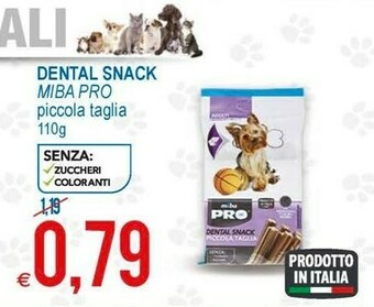 MD Discount Miba Pro Dental Snack offerta