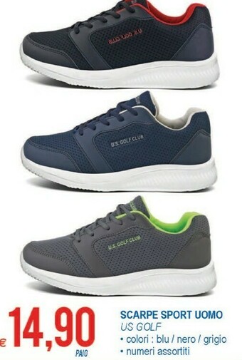 MD Discount Us Golf Scarpe Sport Uomo offerta