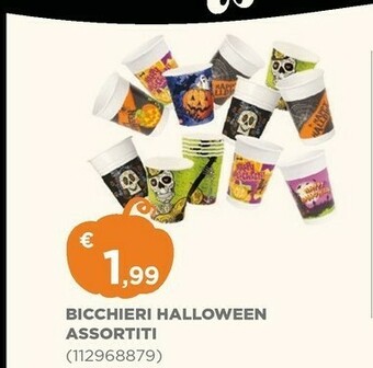 Toys Center Bicchieri Halloween Assortiti offerta