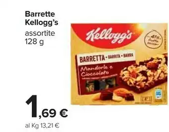 Carrefour Kellogg's Barrette 128 G offerta