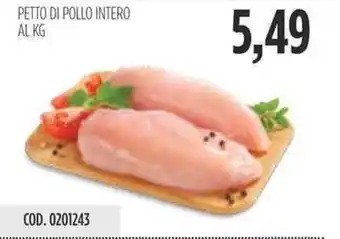 Carico Cash & Carry PETTO DI POLLO INTERO AL KG offerta