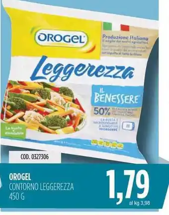 Carico Cash & Carry OROGEL CONTORNO LEGGEREZZA 450 G offerta