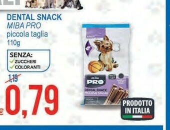 MD Discount Miba Pro Dental Snack Piccola Taglia offerta
