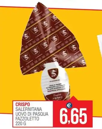 Caramico CRISPO SALERNITANA UOVO DI PASQUA FAZZOLETTO 220 G offerta