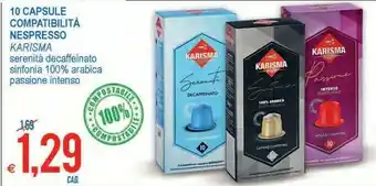 MD Discount Karisma Capsule Compatibilita offerta