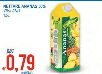 MD Discount Viviland Nettare Ananas 50% offerta