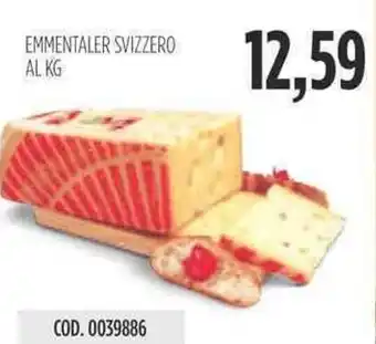 Carico Cash & Carry EMMENTALER SVIZZERO AL KG offerta
