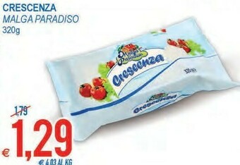 MD Discount Malga Paradiso Crescenza offerta