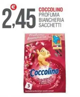 Caramico COCCOLINO PROFUMA BIANCHERIA SACCHETTI offerta