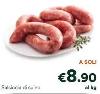 Unes Salsiccia di suino offerta
