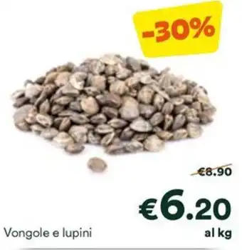 Unes Vongole e lupini offerta