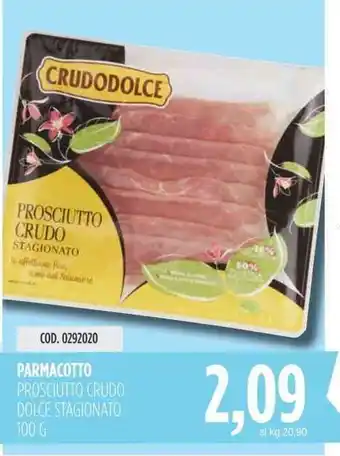 Carico Cash & Carry PARMACOTTO PROSCIUTTO CRUDO DOLCE STAGIONATO 100 G offerta