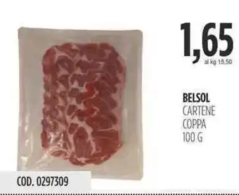 Carico Cash & Carry BELSOL CARTENE COPPA 100 G offerta