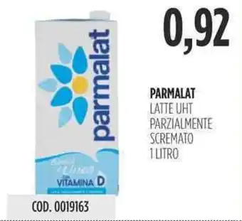 Carico Cash & Carry PARMALAT LATTE UHT PARZIALMENTE SCREMATO 1 LITRO offerta