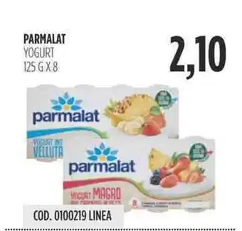 Carico Cash & Carry PARMALAT YOGURT 125 G X 8 offerta