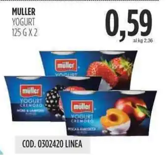Carico Cash & Carry MULLER YOGURT 125 GX2 offerta