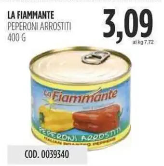 Carico Cash & Carry LA FIAMMANTE PEPERONI ARROSTITI 400 g offerta