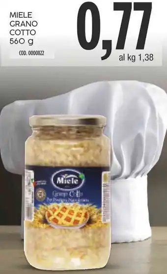 Carico Cash & Carry MIELE GRANO COTTO 560 g offerta