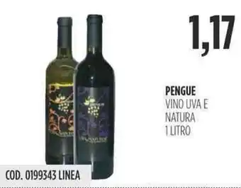 PENGUE VINO UVA E NATURA 1 LITRO
