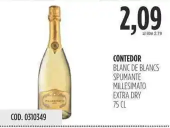 Carico Cash & Carry CONTEDOR BLANC DE BLANCS SPUMANTE MILLESIMATO EXTRA DRY 75 CL offerta