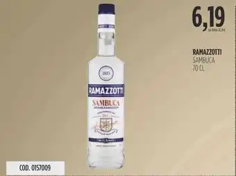 Carico Cash & Carry RAMAZZOTTI SAMBUCA 70 CL offerta