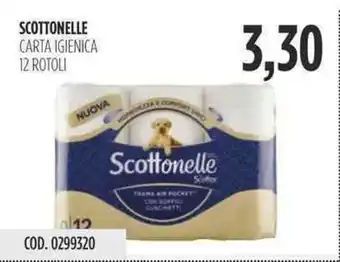 Carico Cash & Carry SCOTTONELLE CARTA IGIENICA 12 ROTOLI offerta