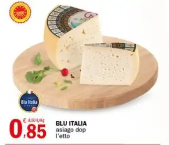 Crai BLU ITALIA asiago dop l'etto offerta