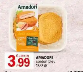 Crai AMADORI cordon bleu 500 gr offerta