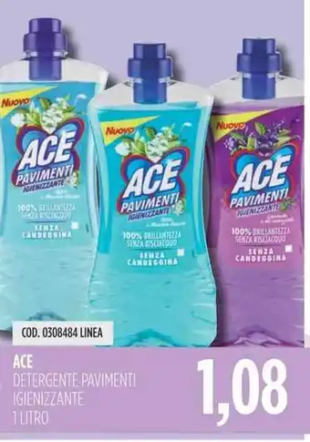 ACE DETERGENTE PAVIMENTI IGIENIZZANTE 1 LITRO