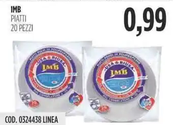 Carico Cash & Carry IMB PIATTI 20 PEZZI offerta