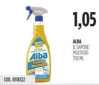 Carico Cash & Carry ALBA IL SAPONE MULTIUSO 750 ML offerta