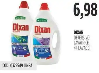 Carico Cash & Carry DIXAN DETERSIVO LAVATRICE 44 LAVAGGI offerta
