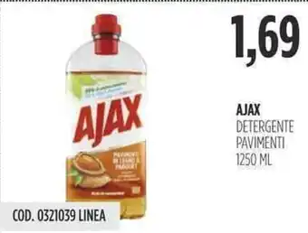 Carico Cash & Carry AJAX DETERGENTE PAVIMENTI 1250 ml offerta