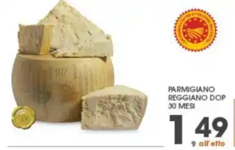Eurospar PARMIGIANO REGGIANO DOP 30 MESI offerta