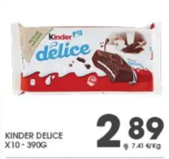 KINDER DELICE x 10 390 g