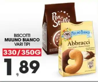 BISCOTTI MULINO BIANCO VARI TIPI 330/350 g