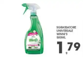Eurospar SGRASSATORE UNIVERSALE WINNI'S 500ML offerta