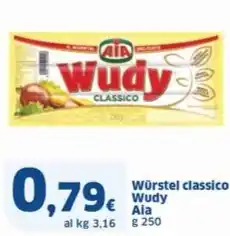 Sigma Würstel classico Wudy Aia offerta
