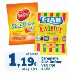 Sigma Caramelle Elah Dufour vari tipi offerta