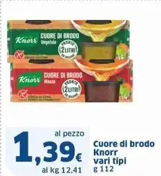 Sigma Cuore di brodo Knorr vari tipi offerta