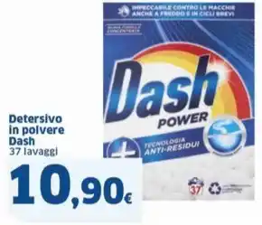 Sigma Detersivo in polvere Dash 37 lavaggi offerta