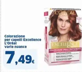 Colorazione per capelli Excellence L'Oréal varie nuance