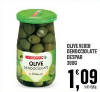 Eurospar OLIVE VERDI DENOCCIOLATE DESPAR 300G offerta