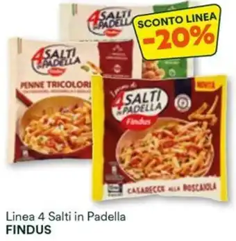 Unes Linea 4 Salti in Padella FINDUS offerta